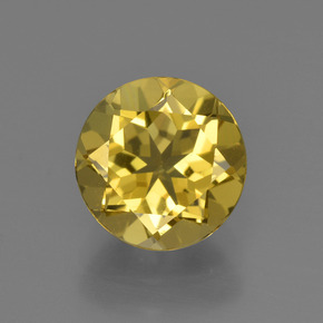 Béryl or naturelle coupe roude, 1,88 ct, VVS