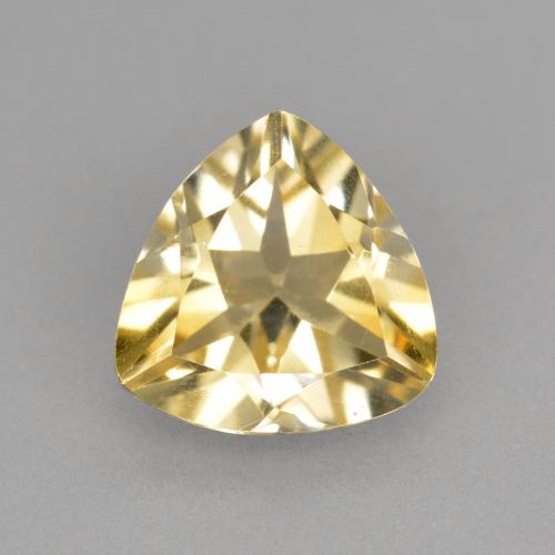 Béryl Doré naturelle Trillion, 1.56 ct, VVS-VS