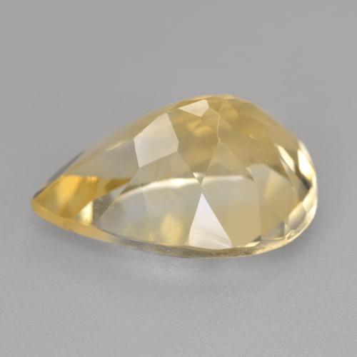 Béryl Doré naturelle En forme de poire, 5.14 ct, VS