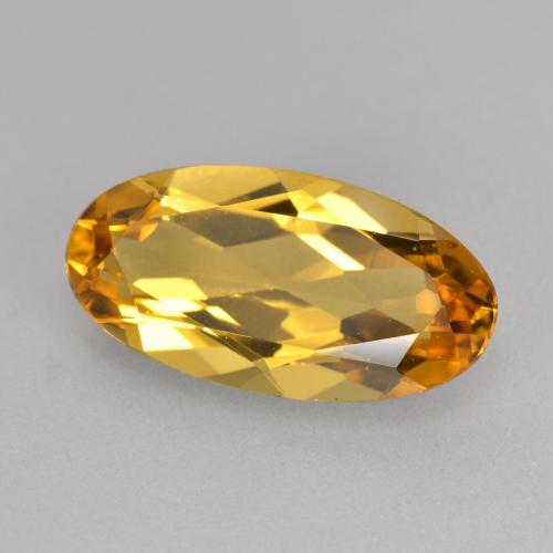 Béryl Or naturelle Coupe ovale, 3.10 ct, VVS