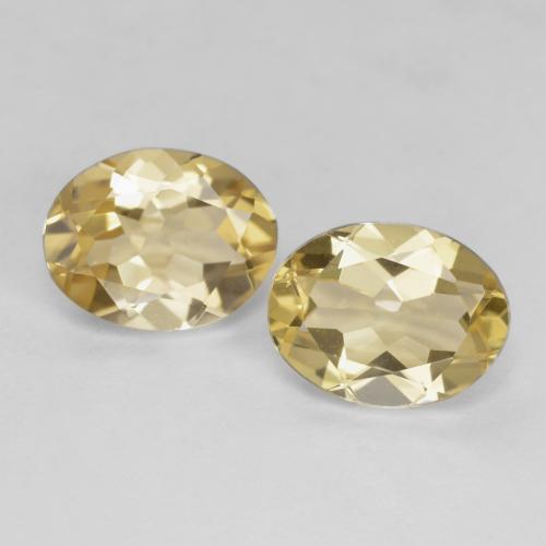 Achetez naturel 3.62ct Jaune chaud Béryl gems, Coupe ovale, En provenance Madagascar chez GemSelect. En stock, livraison internationale!
