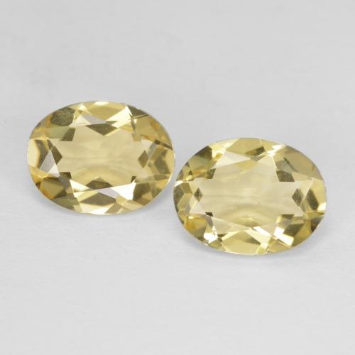 Achetez naturel 3,06ct jaune béryl gems, coupe ovale, en provenance madagascar chez gemselect. en stock, livraison internationale!