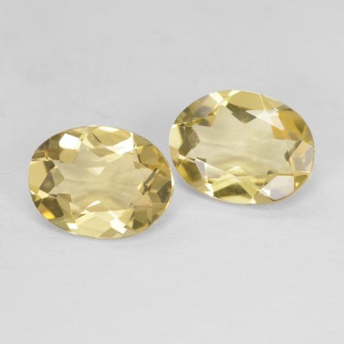Achetez naturel 3,06ct jaune béryl gems, coupe ovale, en provenance madagascar chez gemselect. en stock, livraison internationale!