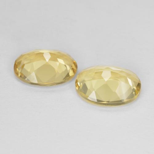 Achetez naturel 3,06ct jaune béryl gems, coupe ovale, en provenance madagascar chez gemselect. en stock, livraison internationale!