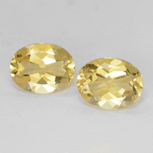 Achetez naturel 3.72ct Jaune clair Béryl gems, Coupe ovale, En provenance Madagascar chez GemSelect. En stock, livraison internationale!