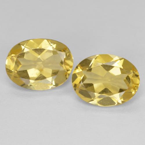 Achetez naturel 3,35ct jaune béryl gems, coupe ovale, en provenance madagascar chez gemselect. en stock, livraison internationale!