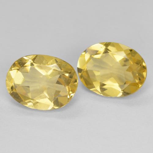 Achetez naturel 3,35ct jaune béryl gems, coupe ovale, en provenance madagascar chez gemselect. en stock, livraison internationale!