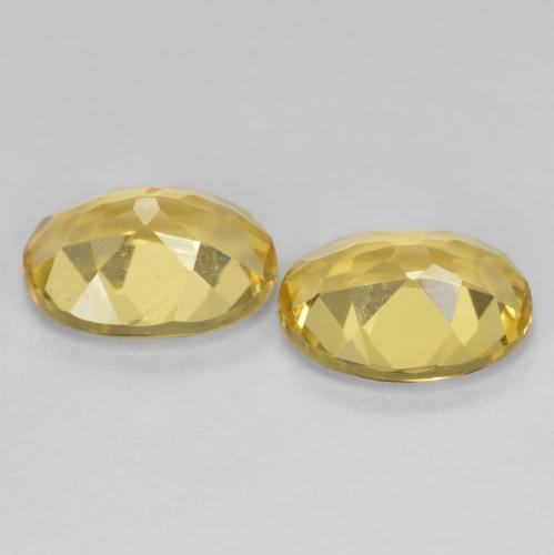 Achetez naturel 3,35ct jaune béryl gems, coupe ovale, en provenance madagascar chez gemselect. en stock, livraison internationale!