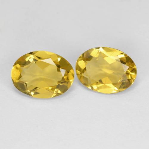 Achetez naturel 2.18ct Jaune miel Béryl gems, Coupe ovale, En provenance Madagascar chez GemSelect. En stock, livraison internationale!