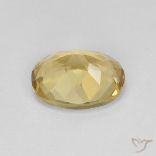 Béryl Jaune moyen naturelle ovale, 2.24 ct, VS