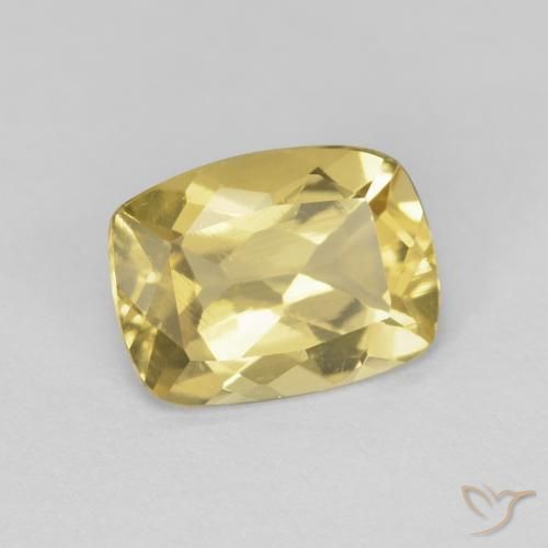 Béryl Doré léger naturelle Coussin, 1.69 ct, VS