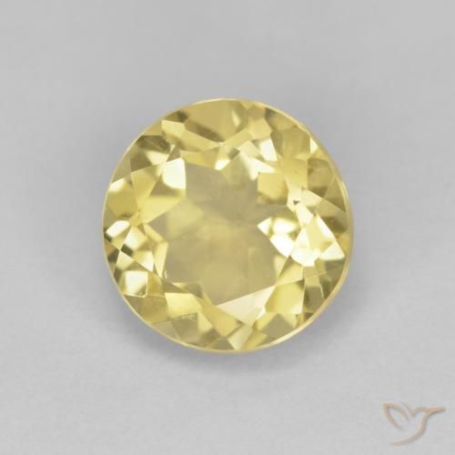 Béryl Jaune clair naturelle Tour, 1.98 ct, VVS-VS