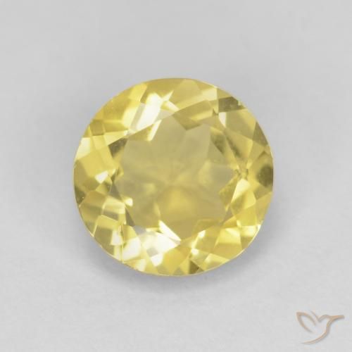 Béryl Jaune clair naturelle Tour, 1.23 ct, VVS-VS