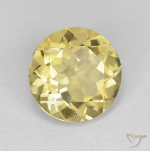 Béryl Jaune moyen-léger naturelle Tour, 2.35 ct, VVS