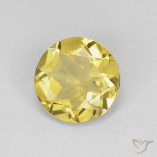 Béryl Jaune moyen-léger naturelle Tour, 1.48 ct, VVS
