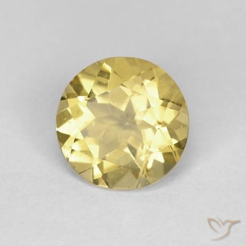 Béryl Jaune Toscane naturelle Tour, 1.16 ct, VS