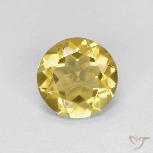 1.09ct Naturel Jaune doré léger Béryl, Tour, VVS-VS