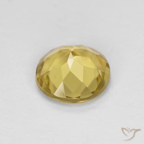 Béryl Jaune doré léger naturelle Tour, 1.09 ct, VVS-VS