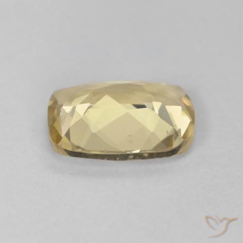 Béryl Jaune chaud naturelle Coussin, 1.50 ct, VS