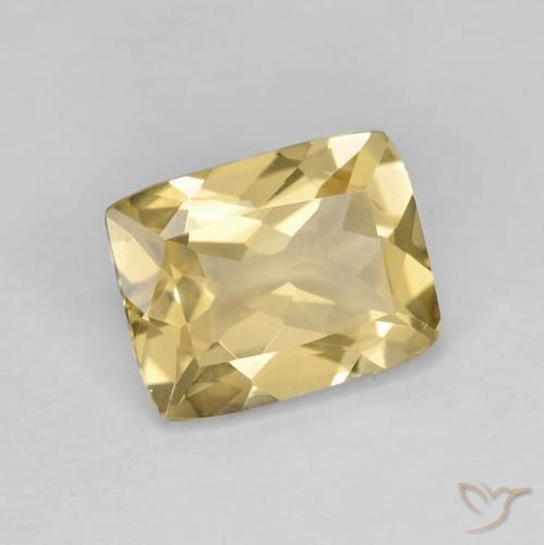 Béryl Doré naturelle Coussin, 1.84 ct, VVS