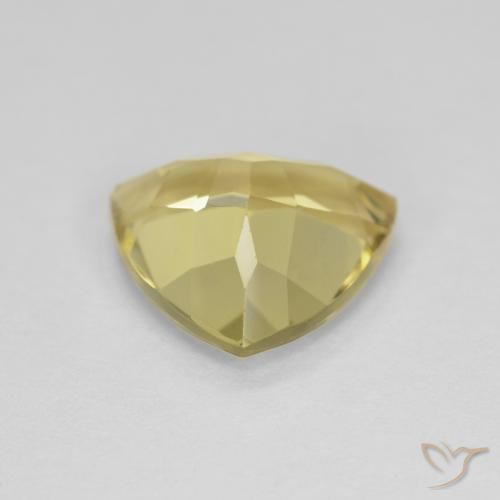 Béryl Jaune moyen naturelle Trillion, 1.77 ct, VVS