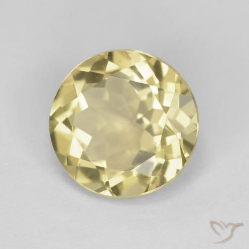 Béryl Jaune Dijon très clair naturelle Tour, 2.37 ct, VVS