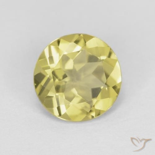 Béryl Jaune moyen naturelle Tour, 1.19 ct, VVS