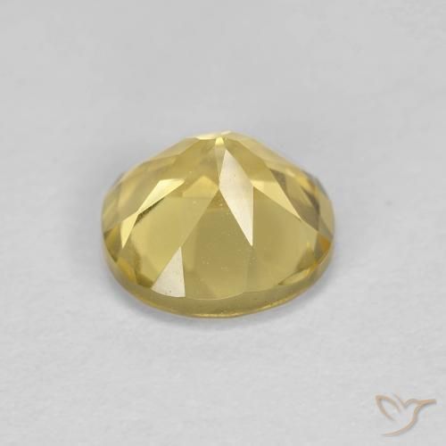 Béryl Jaune doré léger naturelle Tour, 1.31 ct, VVS