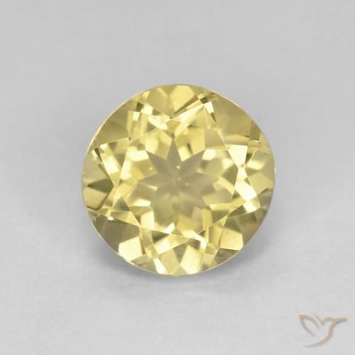 1.46ct Naturel Jaune doré léger Béryl, Tour, VVS