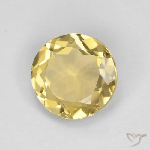 Béryl Jaune doré léger naturelle Tour, 2.35 ct, VVS