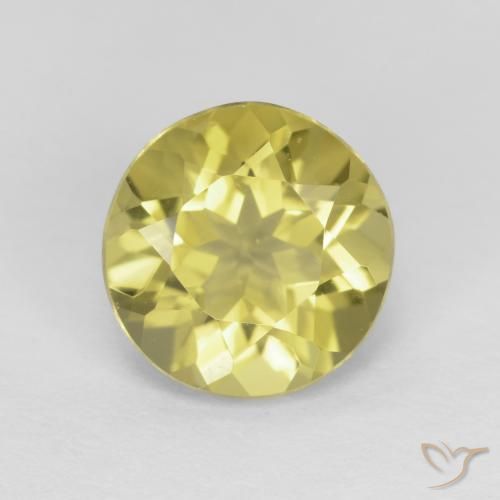 1.93ct Naturel Jaune moyen Béryl, Tour, VVS-VS