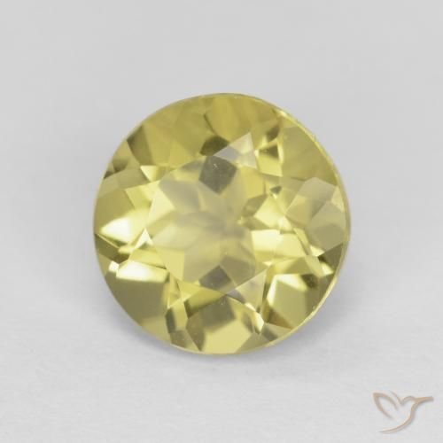 Béryl Jaune moyen naturelle Tour, 1.93 ct, VVS-VS