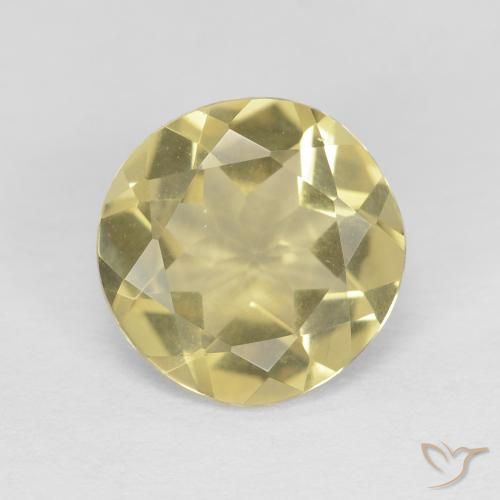 1.69ct Naturel Jaune doré Béryl, Tour, VVS-VS