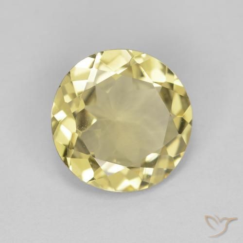 Béryl Jaune doré naturelle Tour, 2.07 ct, VVS-VS