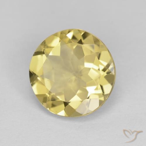 Béryl Jaune moyen naturelle Tour, 2.20 ct, VVS-VS