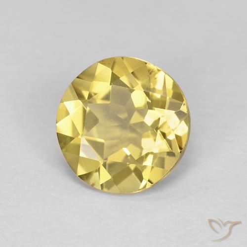 Béryl Jaune miel léger naturelle Tour, 1.71 ct, VS