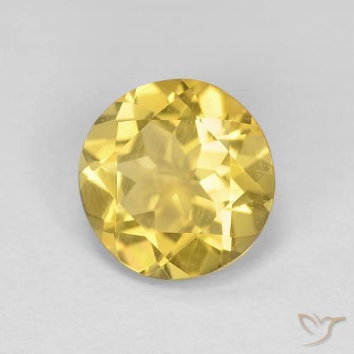 Béryl Jaune miel naturelle Tour, 1.59 ct, VS