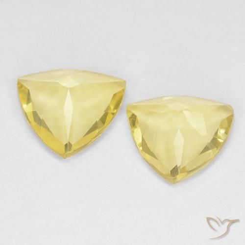 Shop natural 2.16ct Jaune moyen Béryl gems, Trillion, from Madagascar at GemSelect. In stock, global shipping!