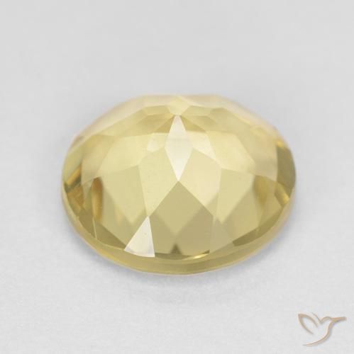 Béryl Jaune Dijon très clair naturelle Tour, 1.65 ct, VVS
