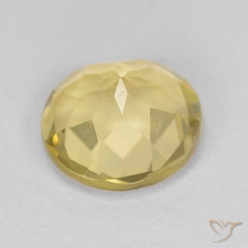 Béryl Jaune Dijon très clair naturelle Tour, 1.72 ct, VVS