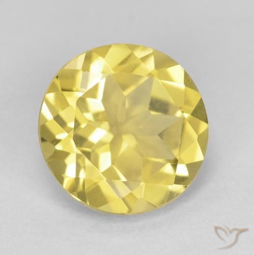 Béryl Jaune miel léger naturelle Tour, 1.59 ct, VVS