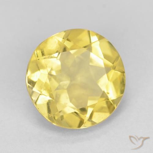 Béryl Jaune miel léger naturelle Tour, 1.58 ct, VVS