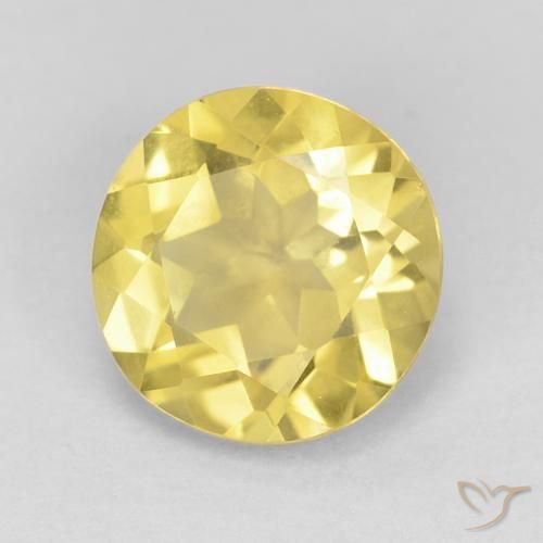 Béryl Jaune moyen naturelle Tour, 1.65 ct, VVS