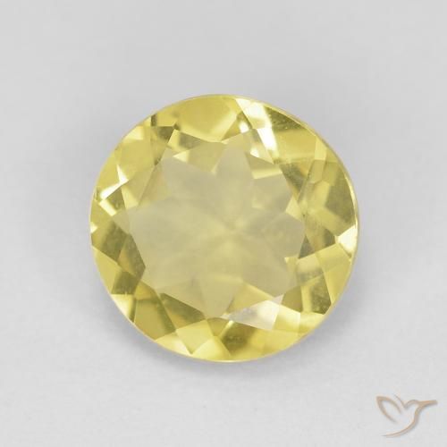 Béryl Jaune moyen naturelle Tour, 1.65 ct, VVS