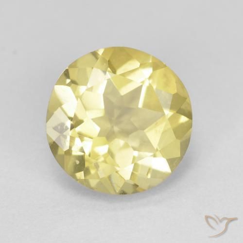 Béryl Jaune Dijon très clair naturelle Tour, 1.72 ct, VVS
