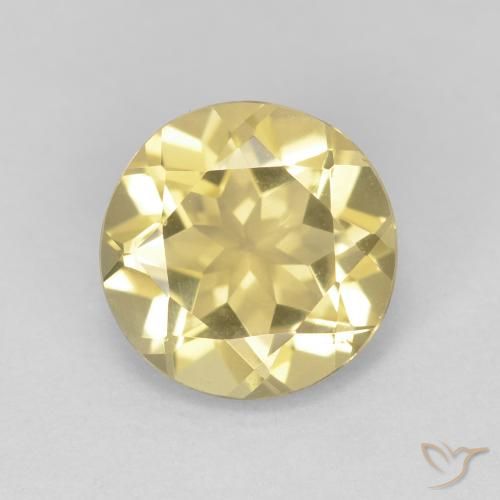Béryl Jaune clair naturelle Tour, 1.72 ct, VVS