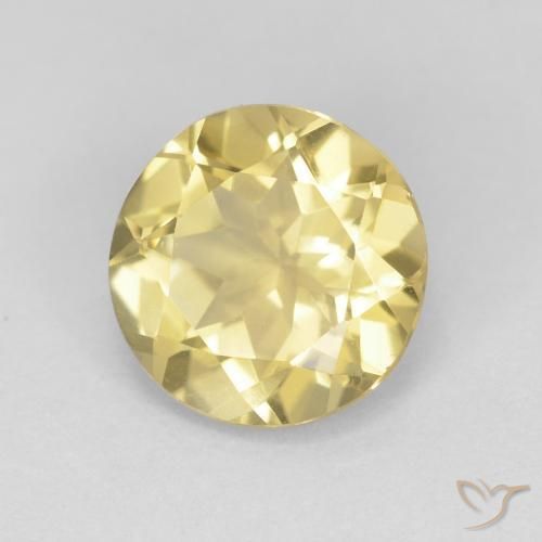 Béryl Jaune clair naturelle Tour, 1.72 ct, VVS