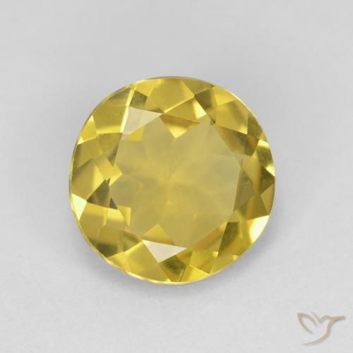 Béryl Doré jaunâtre naturelle Tour, 1.65 ct, VVS
