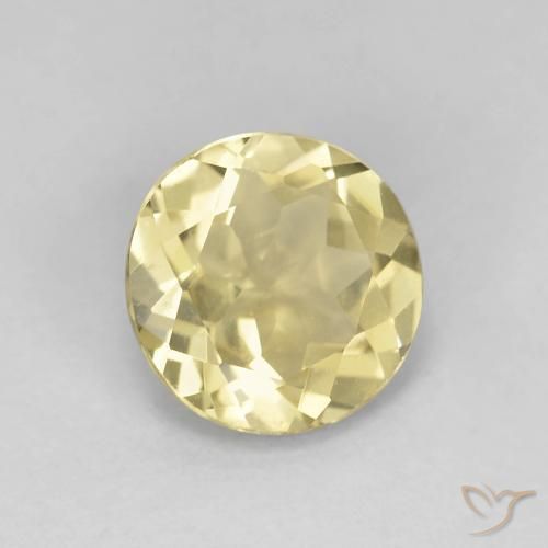Béryl Jaune chaud naturelle Tour, 1.55 ct, VVS