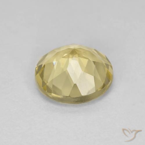 Béryl Jaune chaud naturelle Tour, 1.55 ct, VVS